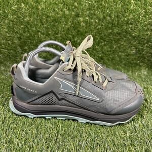 Altra Lone Peak 5 Running Shoes Women's 8.5 Wide AL0A547W327 Green Trail Hiking